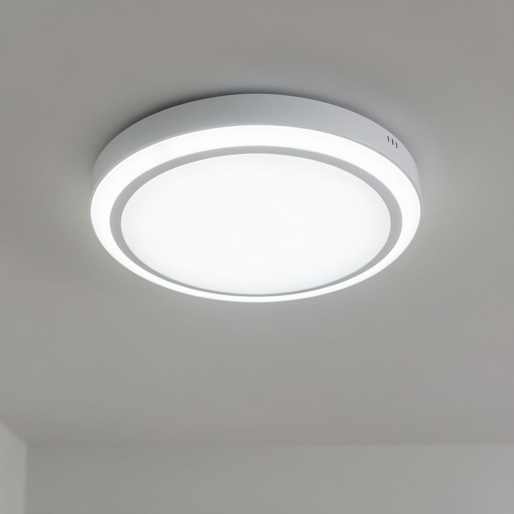 Yeelight Arwen 550C plafoniera smart circulara alba LED 50W cu senzor de lumina