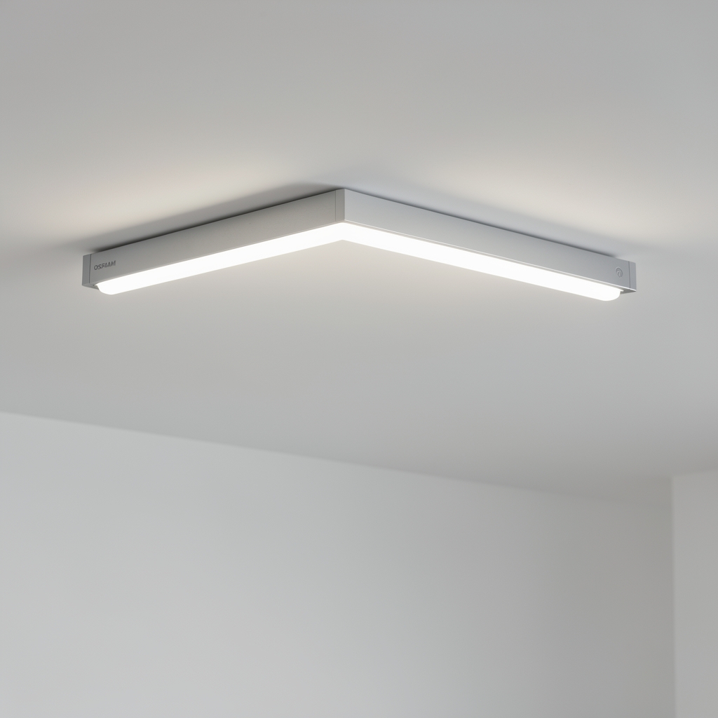 Plafoniera LED OSRAM LEDVANCE SMART+ WiFi Orbis Spiral 50cm argintie, 28W, TW 2700-6500K, compatibila Google Alexa