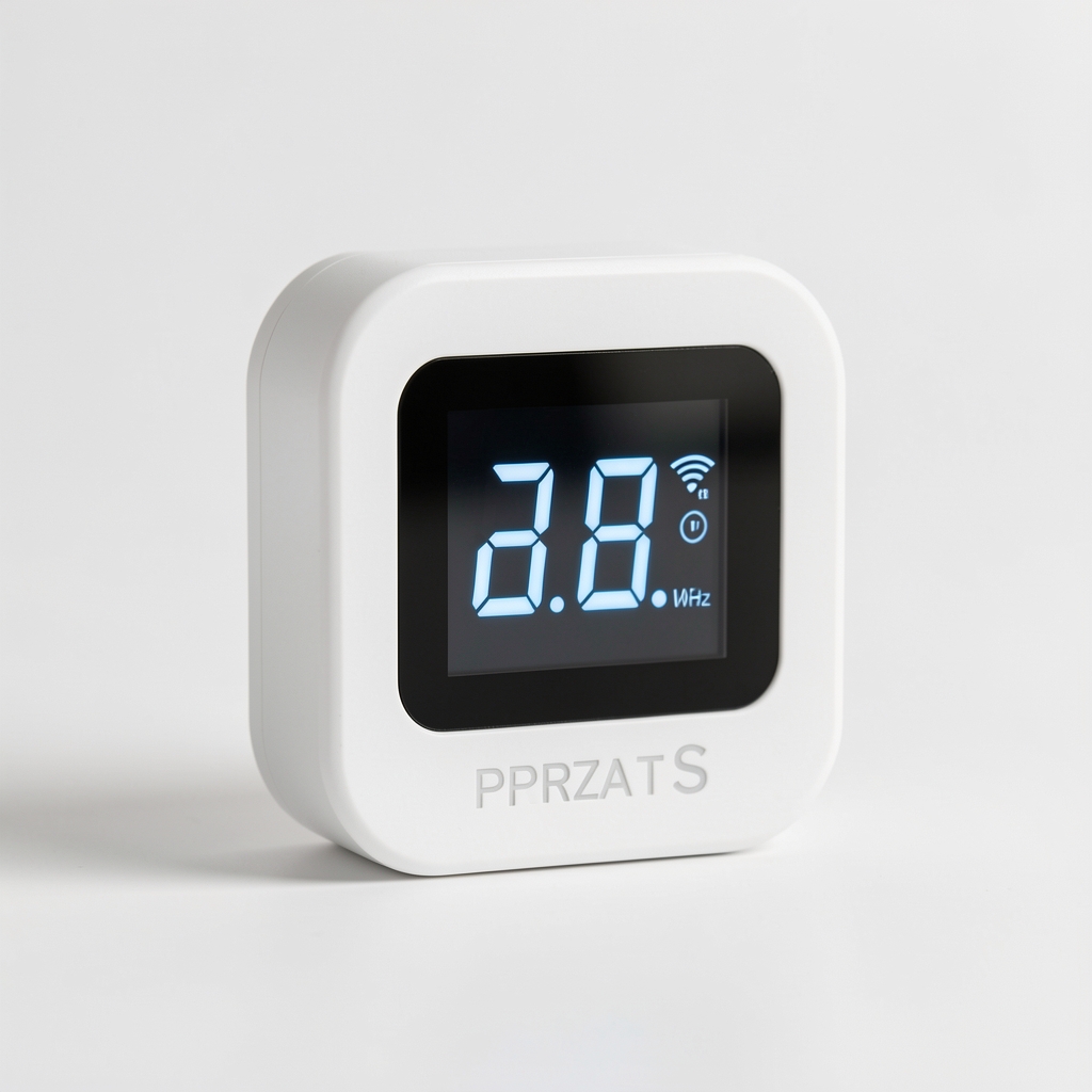 Priza smart Shelly Plug S alba cu monitor consum, Wi-Fi 2.4GHz, masurare putere in timp real, compacta 46x46mm