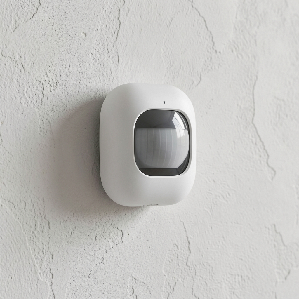 Senzor de mișcare Aqara P1 alb compact, montare pe perete sau tavan, compatibil Apple HomeKit, câmp vizual 170 grade